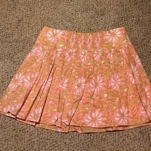 J.Crew Skirt with pink & cream details